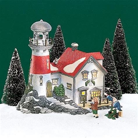 Pigeonhead Lighthouse In 2021 Christmas Village Collections Holiday