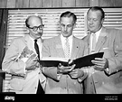 Screenwriter Ted Sherdeman, novelist Kenneth M. Dodson and producer ...