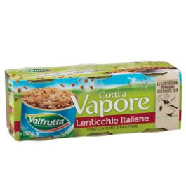Valfrutta Lenticchie Cotte Al Vapore Lentils X Gr BellaItalia Food Store
