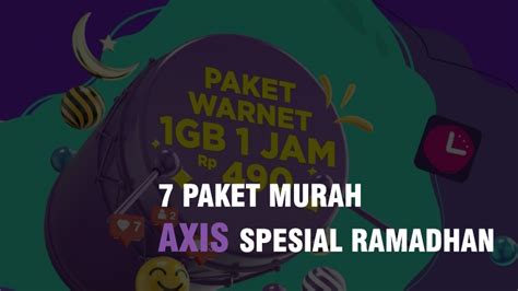 Indihome adalah salah satu penyedia internet rumahan yang terbaik saat ini. 7 Paket Axis Spesial Ramadhan : Buka, Sahur & Warnet ...