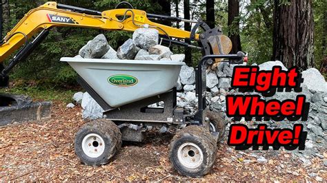 The Best Tool Ever Electric Wheelbarrow By Overland Carts Youtube