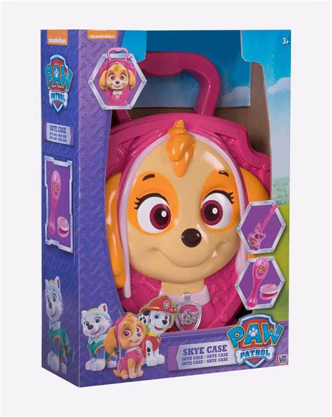 Paw Patrol Skye Action Figure With Clip On Backpack And Projectiles