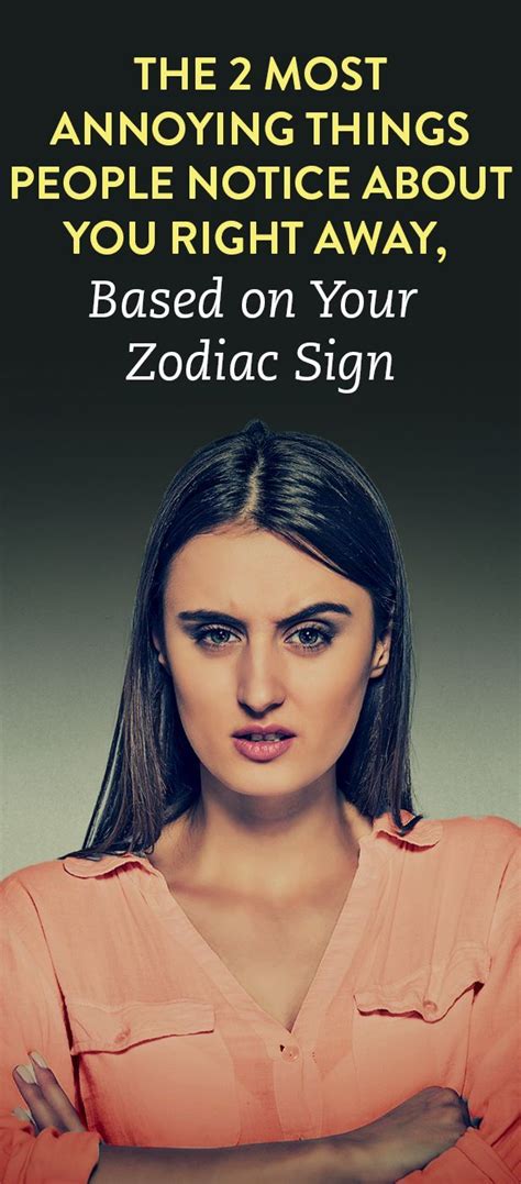 These May Be Your Most Annoying Traits Based On Your Zodiac Sign Zodiac Signs Virgo Zodiac