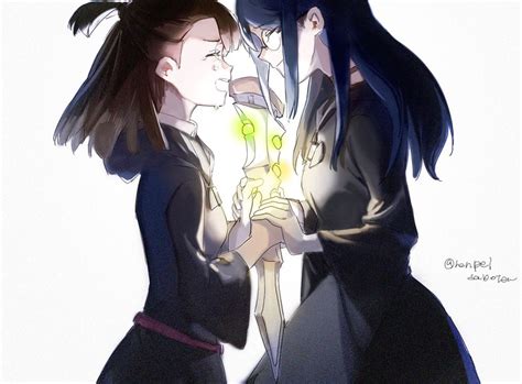 Kagari Atsuko And Ursula Charistes Little Witch Academia Drawn By