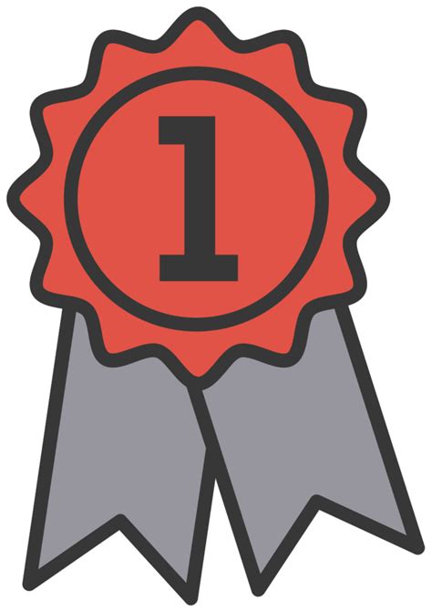 First Place Ribbon Png Clipart