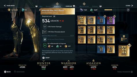 Assassins Creed Odyssey Legendary Armor Guide Gamersheroes