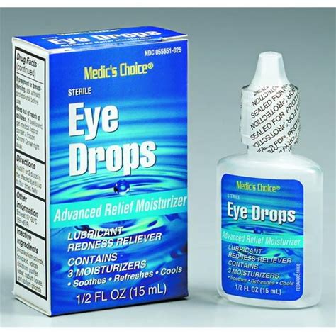 First Aid Only 166607218 M702 05 Oz Industrial Eye Drops For Welders