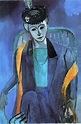 Portrait of Mme. Matisse - Henri Matisse - WikiArt.org - encyclopedia ...