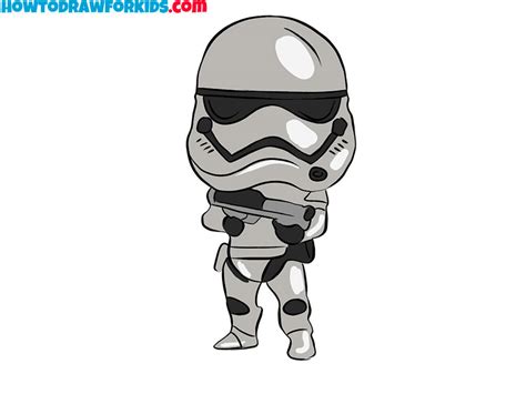 How To Draw A Clone Trooper Easy Drawing Tutorial For Kids