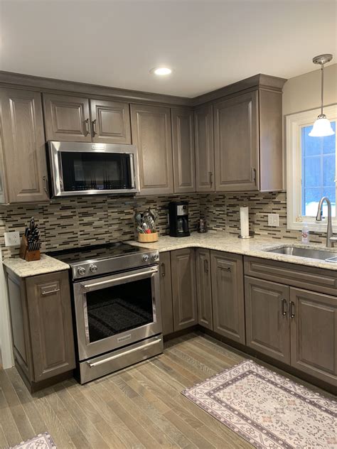 From kitchen design and remodeling to kitchen expansions, we do it all. Thomasville Heather Grey Cabinets from Home Depot ...