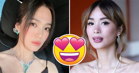 Filipina Actress Heart Evangelista Meets Full House Counterpart Song Hye Kyo And Their