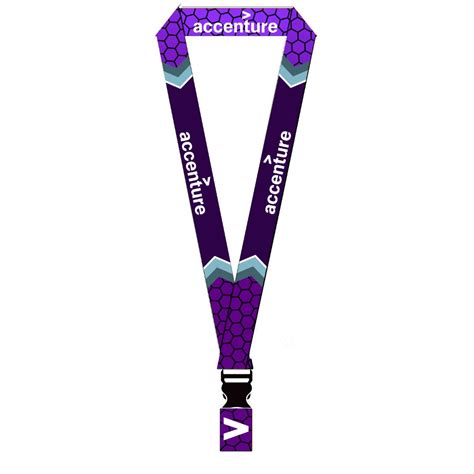 Accenture Lanyard Id Lace Lanyard Id Sling Id Holder Onhand Cod