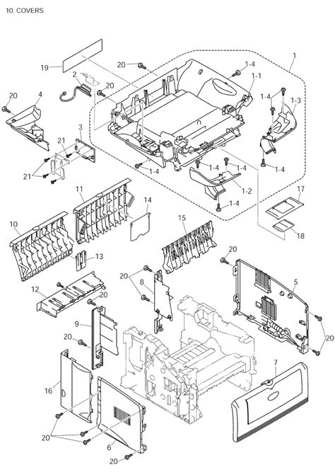 Brother Mfc 8820ddn Parts List And Illustrated Parts Diagrams