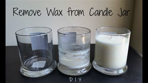 How To Melt Candle Wax Out Of Jar Jar And Can
