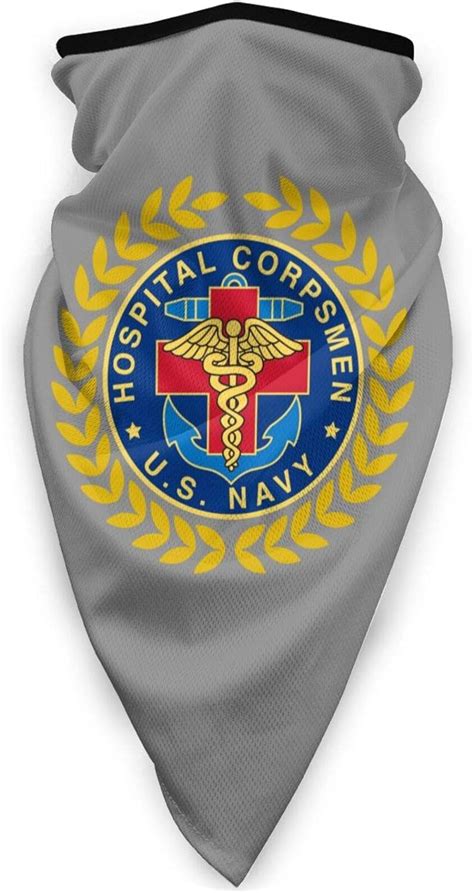 Us Navy Hospital Corpsman Balaclavas Face Shield Outdoor Mask Neck