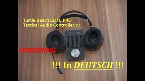 Turtle Beach Elite Pro Unboxing DEUTSCH YouTube