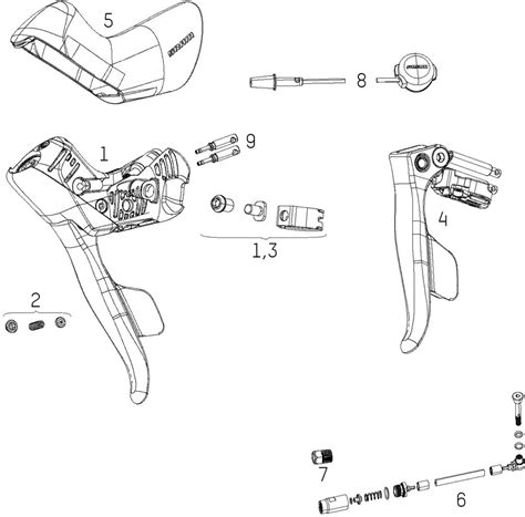 Sram Red Force Etap Axs Hrd Shiftbrake Lever Spare Parts Bike Components