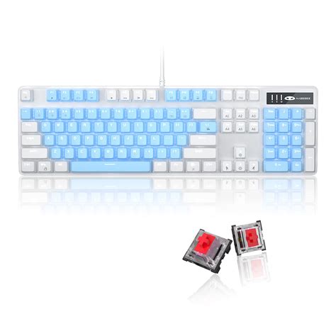 Buy Magegee Mechanical Gaming Keyboard 104 Keys White Backlit
