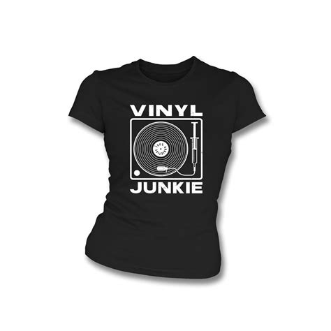 Vinyl Junkie Girls Slim Fit T Shirt