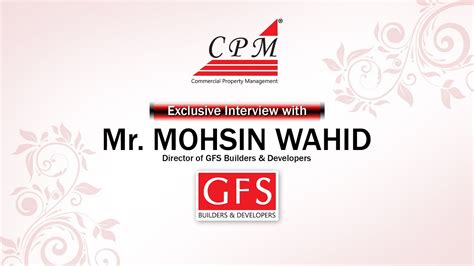 Gfs Builders And Developers Exclusive Interview With Director Mr