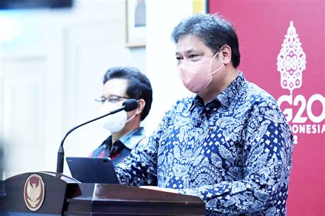 Menko Airlangga S P Proyeksikan Pertumbuhan Ekonomi Ri Persen Pada