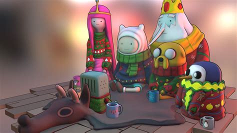Free Download Artstation Fan Art Adventure Time Holly Jolly Secrets
