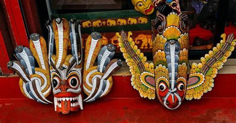 Sri Lankan Masks Guides To The Kingdom Of Spirits Outlook