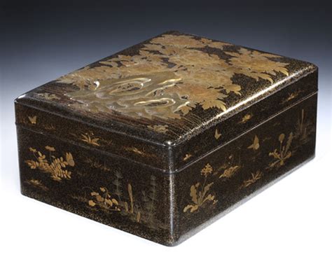 Japanese Lacquer Box For Writing Paper Richard Gardner Antiques
