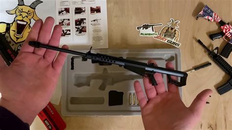 How To Assemble 50 Cal Barrett Miniature Goatguns Youtube