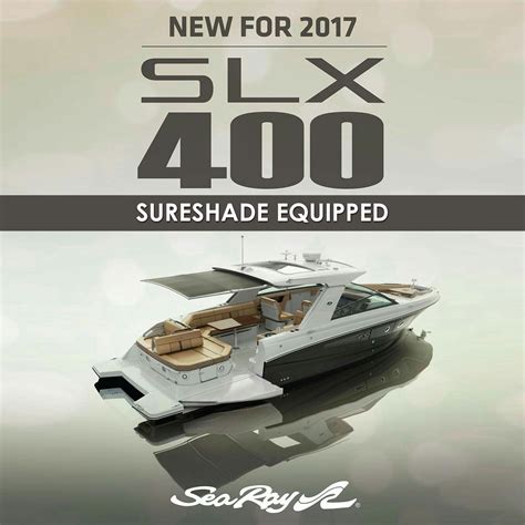 Sea Ray Slx Series Sureshade Power Boats Boat Sea Ray Boat