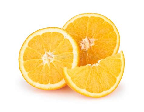 Orange Fruit On White Stock Photo Image Of Fruit Food 147016342