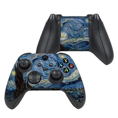 Microsoft Xbox Series X Controller Skin Starry Night By Vincent Van