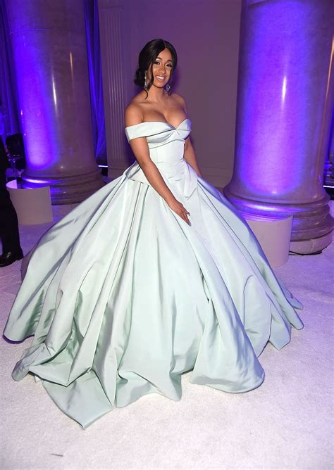 Cardi B Looks Like A Freaking Disney Princess At Rihannas Diamond Ball