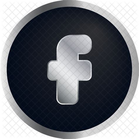 Facebook Icon Download In Gradient Style