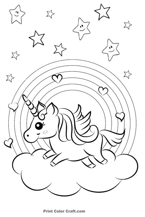 Rainbow pattern coloring pages hard. Adorable Unicorn Coloring Pages for Girls and Adults (Updated)