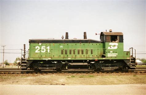Emd Sw1200 Diesel Switcher Locomotive In Usa Train Burlington