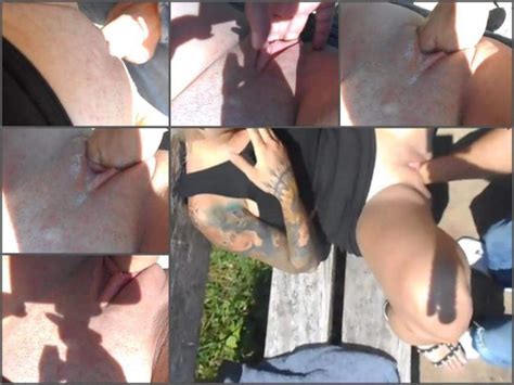 Tattooed Wife Gets Fisted From Husband Outdoor Amateur Amateur Pussy