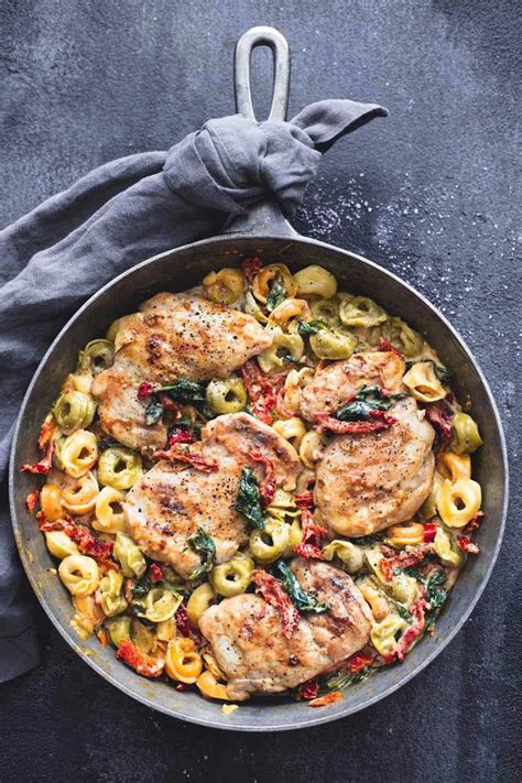 Maybe you would like to learn more about one of these? This Chicken & Tortellini Skillet Is What's for Dinner ...