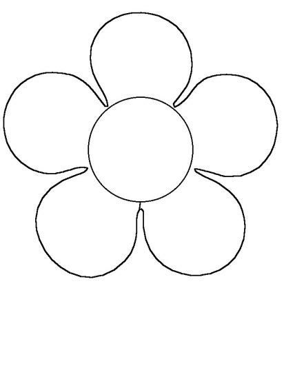 Click to share on facebook (opens in new window). flower images for colouring - Google Search | Shape ...