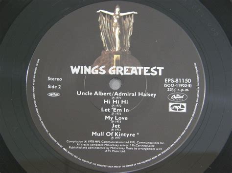 The Wings Greatest Hits Chaklie