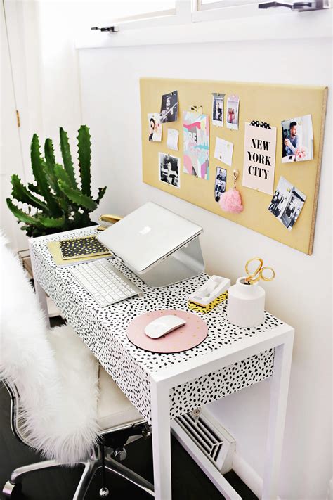 How i created an entire craft room in a very small room on a small budget. Laura's Craft Room (Before + After) - A Beautiful Mess