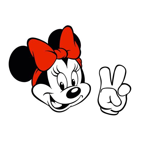 Minnie Mouse SVG Minnie svg Minnie head svg Disney svg | Etsy