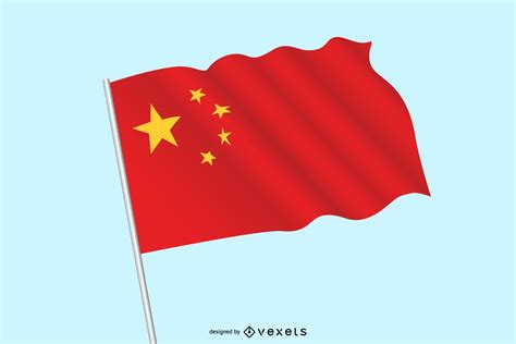 China Flag Svg