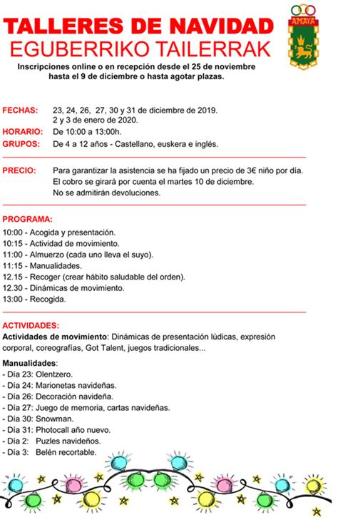 Escucha predicas cristianas, sermones cristianos y estudios biblicos. Actividades Dinamicas Para Navidad - Ciudad Deportiva Amaya Programacion Navidena Talleres De ...