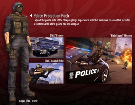 Sleeping Dogs Police Protection Pack Free Download