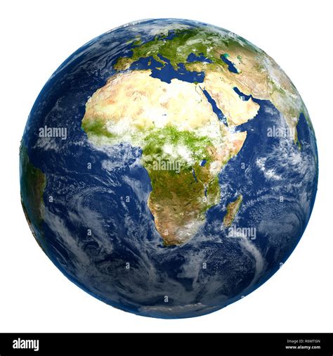 Earth Globe Map 3d Rendering Stock Photo Alamy