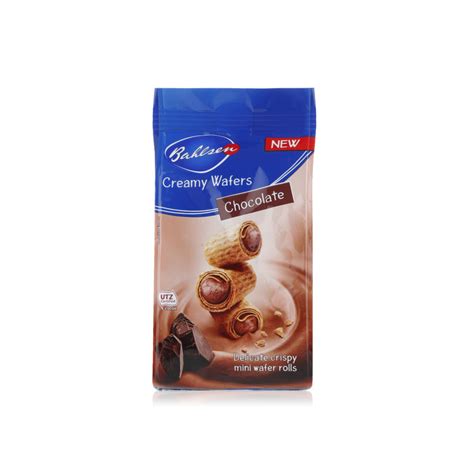 Bahlsen first class dark chocolate hazelnut praline wafers. Bahlsen creamy chocolate wafers 75g - Waitrose UAE & Partners