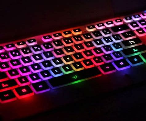 Rainbow Light Up Keyboard Interwebsstore Rainbow Light Keyboard