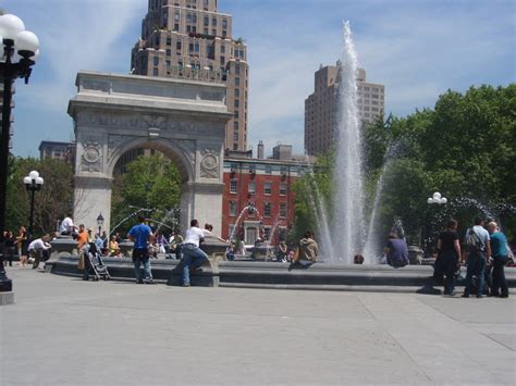 Day 2 At Washington Square Park Since Reopening Of Nw Quadrant And