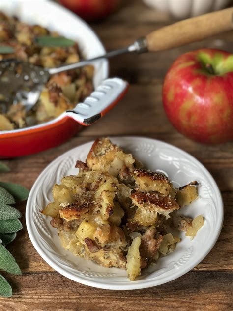 1 small honeycrisp apple, diced. Apple, Fennel & Italian Sausage Stuffing | The Kitchen ...
